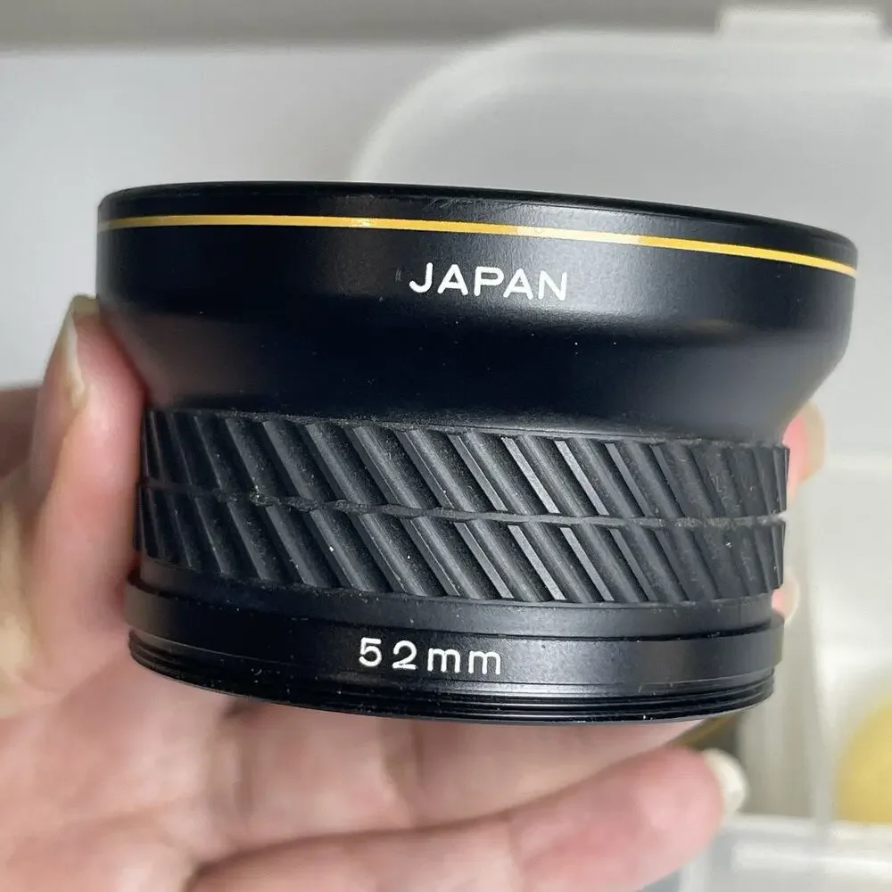 Tokina VSC-0714 Video Tele Conversion Camera Lens 0.7X & 1.4X Japan
